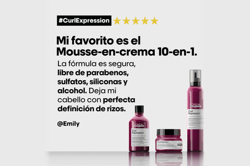 Curl Expression Champú crema limpiadora intensamente hidratante - Técnico + Refill | L'Oréal Partner Shop