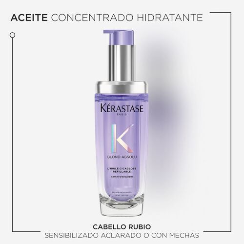 Blond Absolu L'Huile Cicagloss Refillable 75ml - Reventa & Styling K&eacute;rastase | L'Or&eacute;al Partner Shop