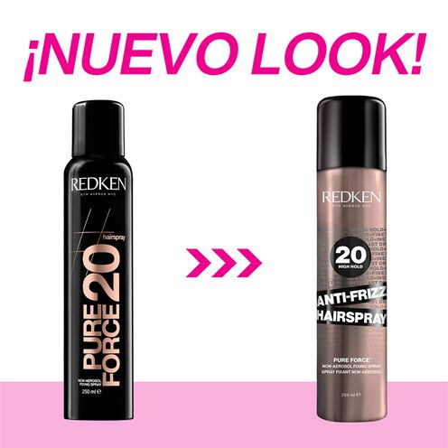 Spray de fijación Anti-Frizz Hairspray / Pure Force 20 - Hairsprays By Redken | L'Oréal Partner Shop