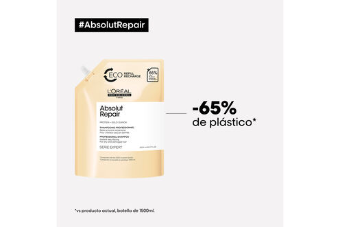Recarga de Champú Absolut Repair - Técnico + Refill | L'Oréal Partner Shop