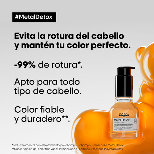 Metal Detox Aceite Concentrado - Metal Detox ⭐ | L'Oréal Partner Shop