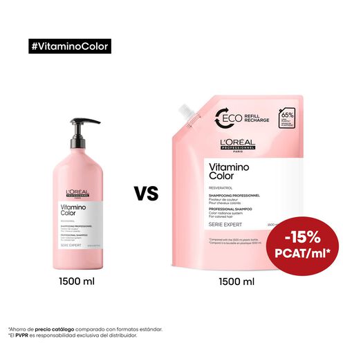 Recarga de Champú Vitamino Color - Técnico + Refill | L'Oréal Partner Shop